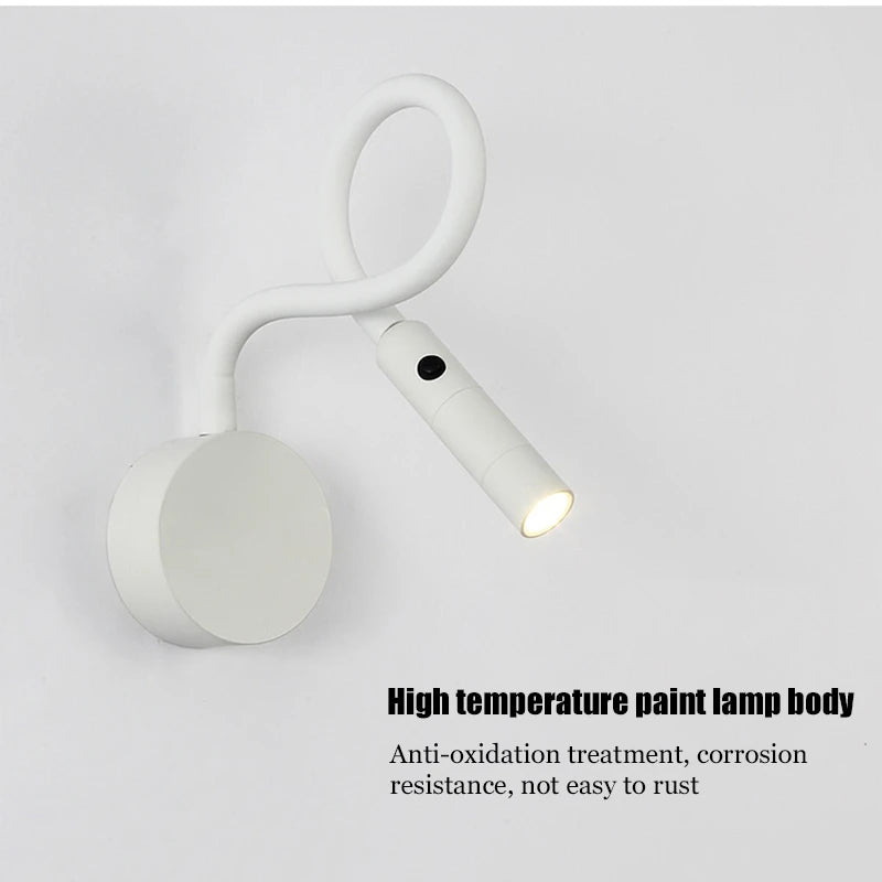 Flexible Wall Bedside Lamp