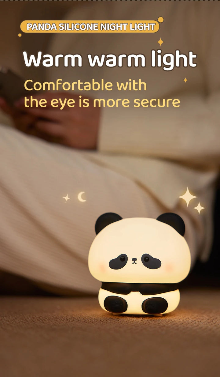 Panda Silicone Night Light