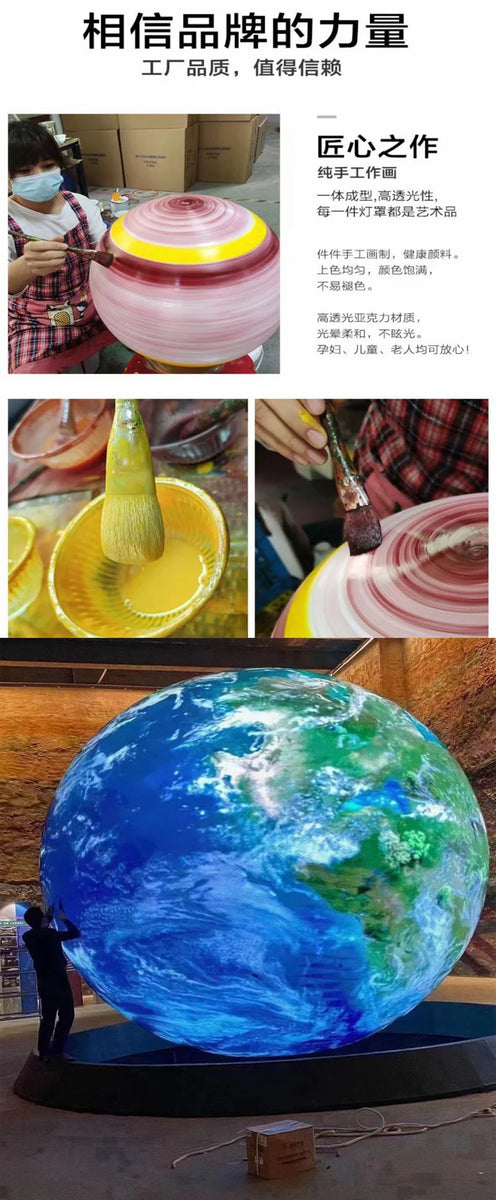 Planetary LED Ceiling Lamp