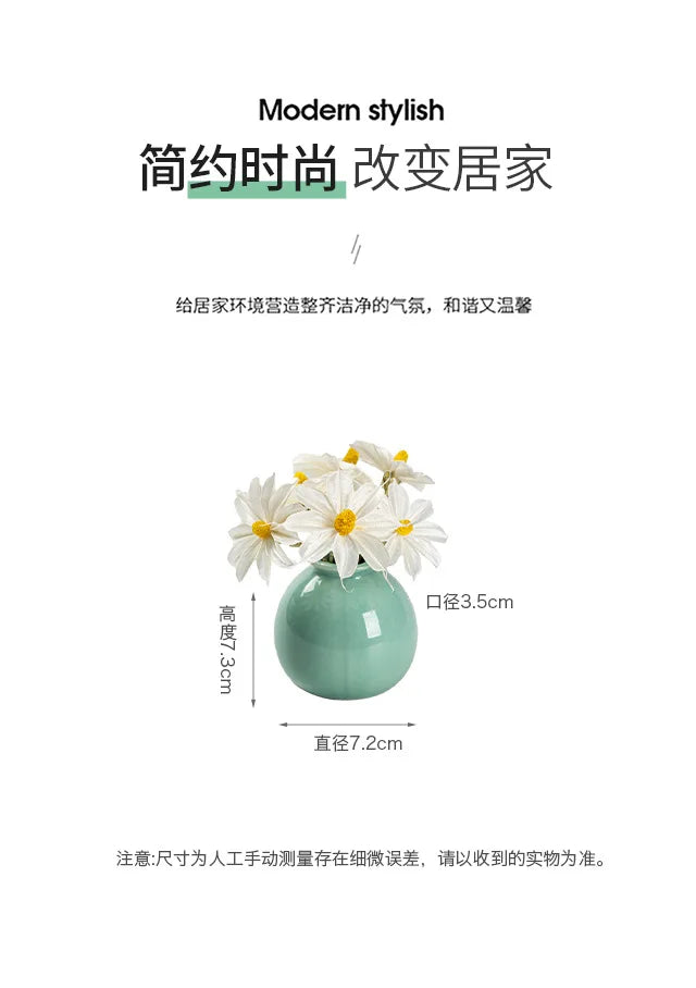 Nordic Ceramic Flower Vase