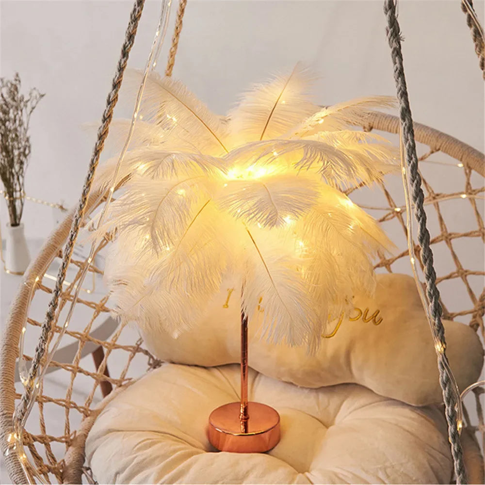 Feather Touch LED Lamp