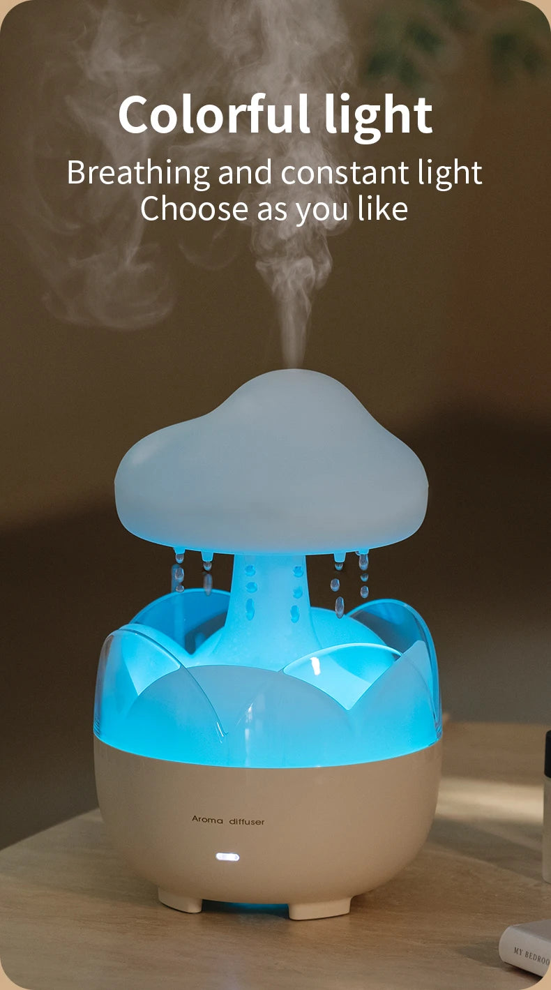 Mushroom Aroma Diffuser Light