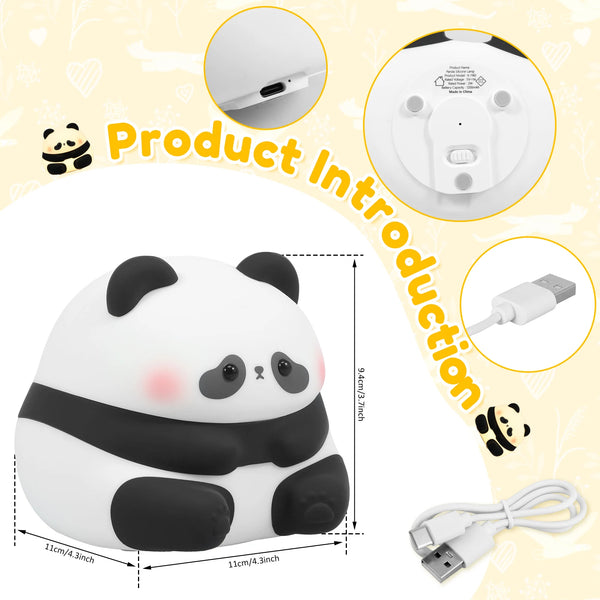 Cute Panda Night Light