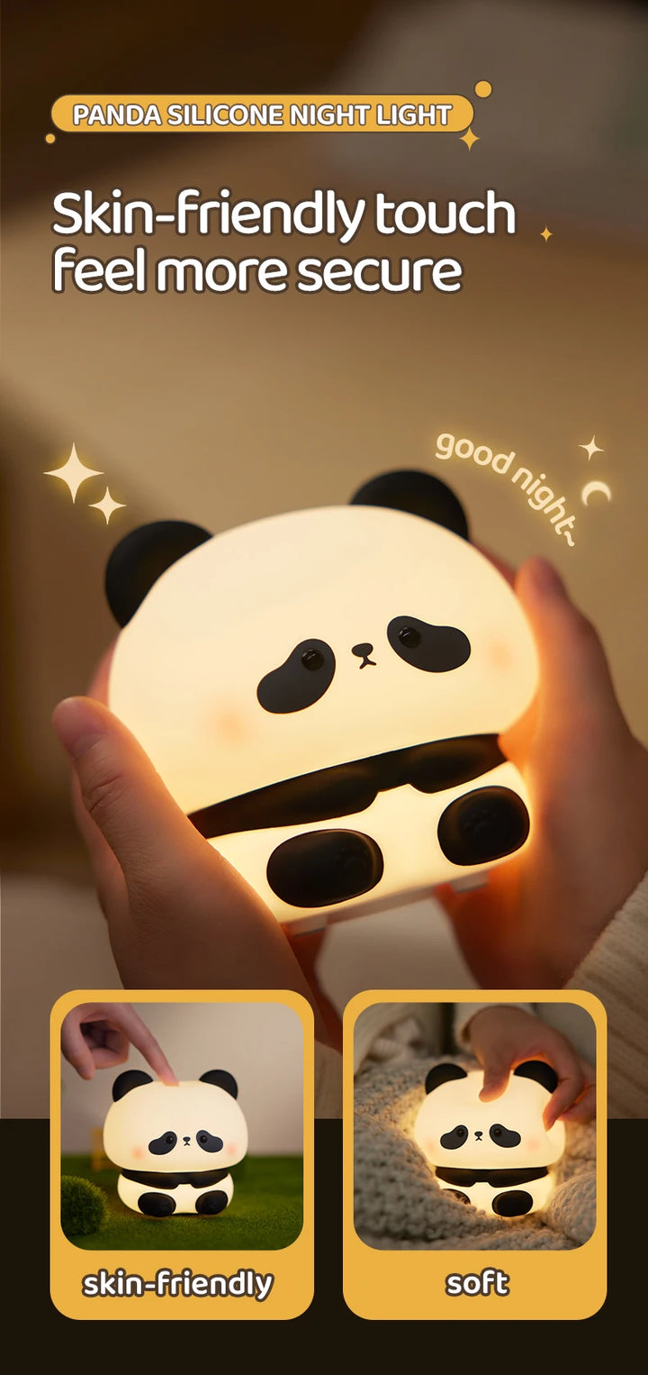 Panda Silicone Night Light