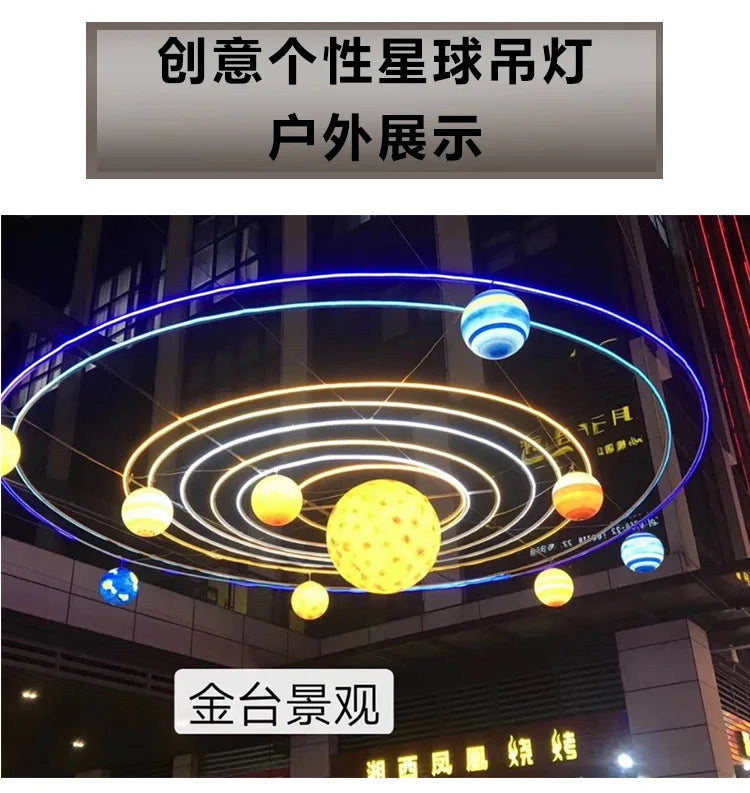 Planetary LED Ceiling Lamp