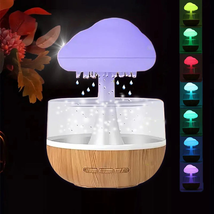 Colorful Mushroom Rain Humidifier