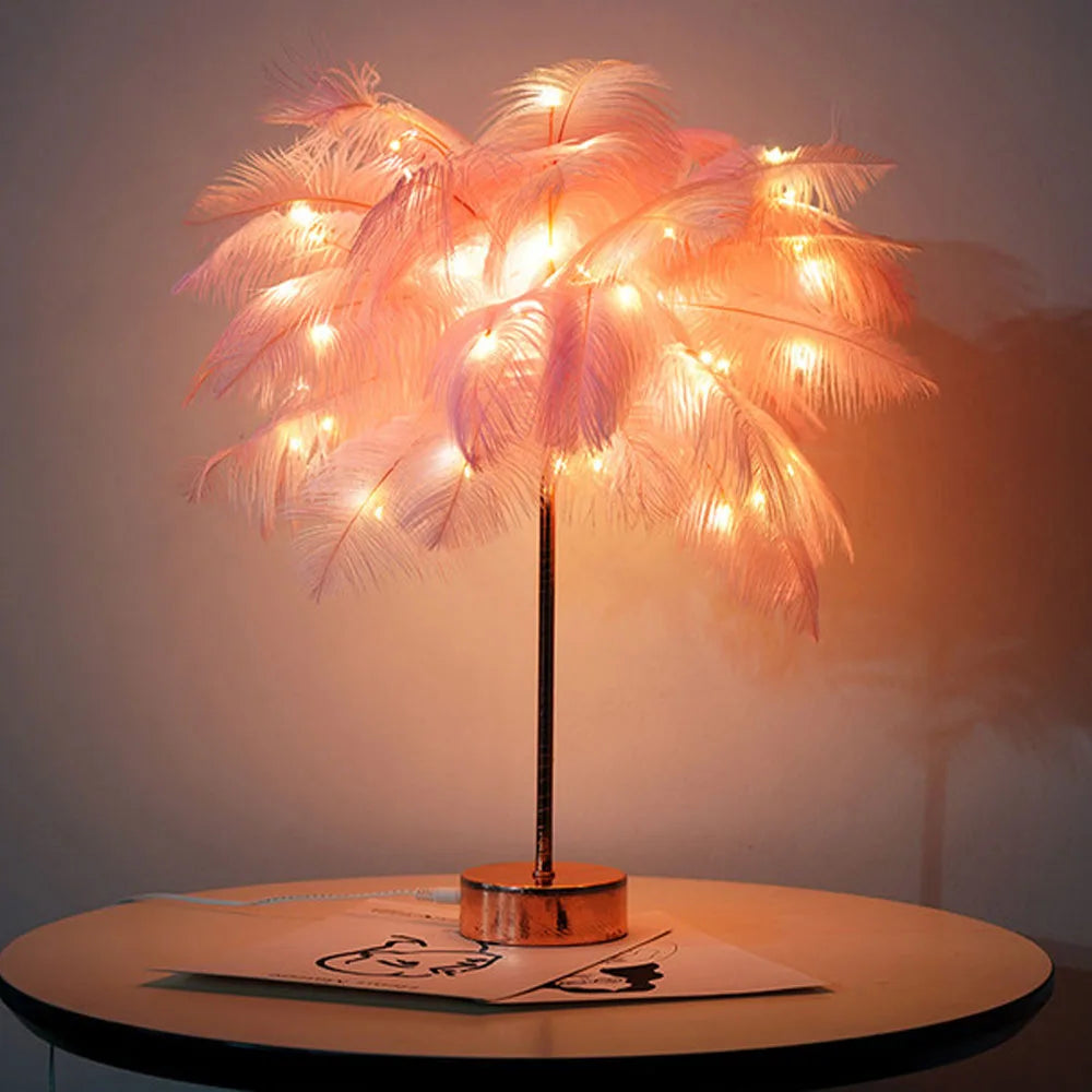 Feather Touch LED Lamp