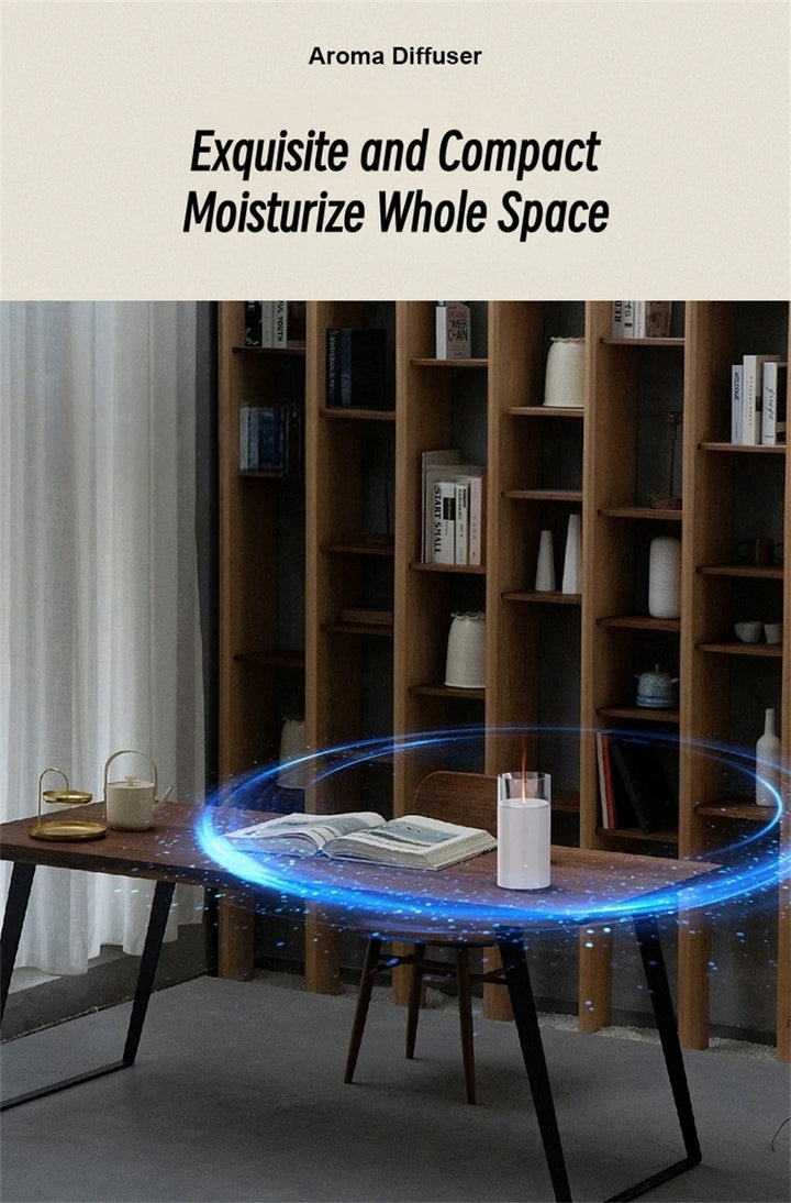 Aroma Diffuser Humidifier Lamp