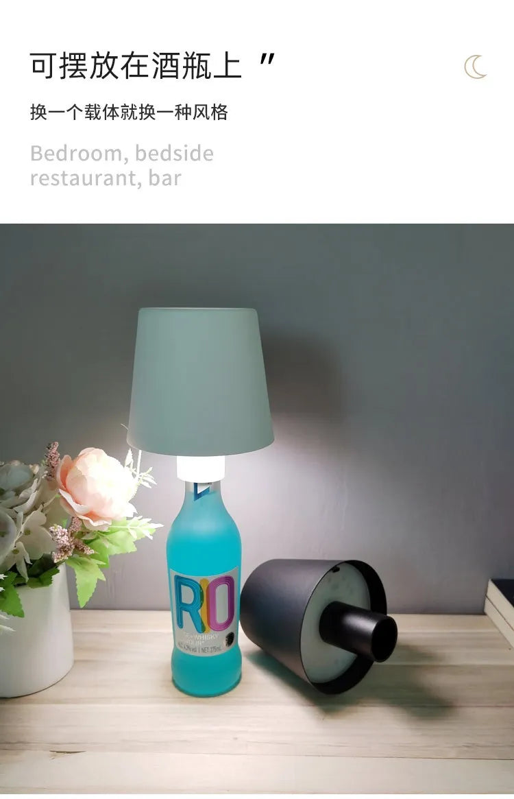 LED Wine Bottle Lamp