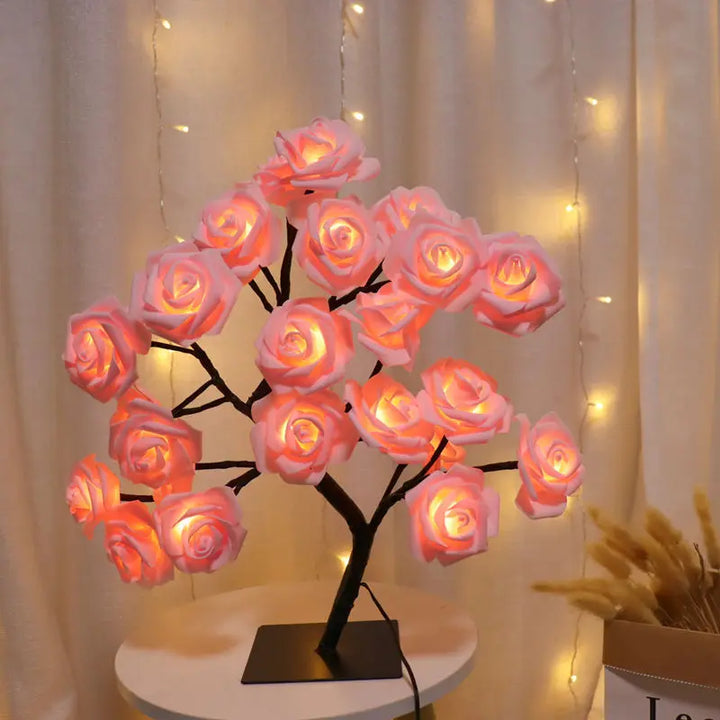 LED Rose Tree Lamp