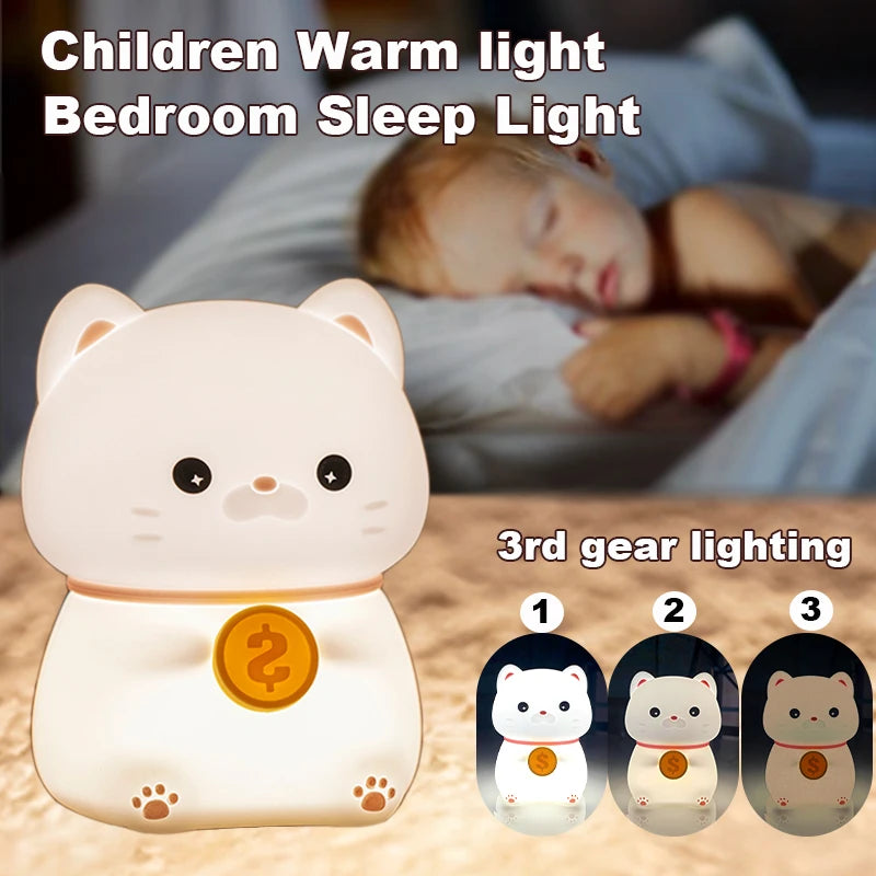 Mini Cat Night Light
