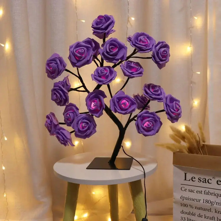 LED Rose Tree Lamp