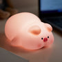 Cute Pink Piggy Night Light