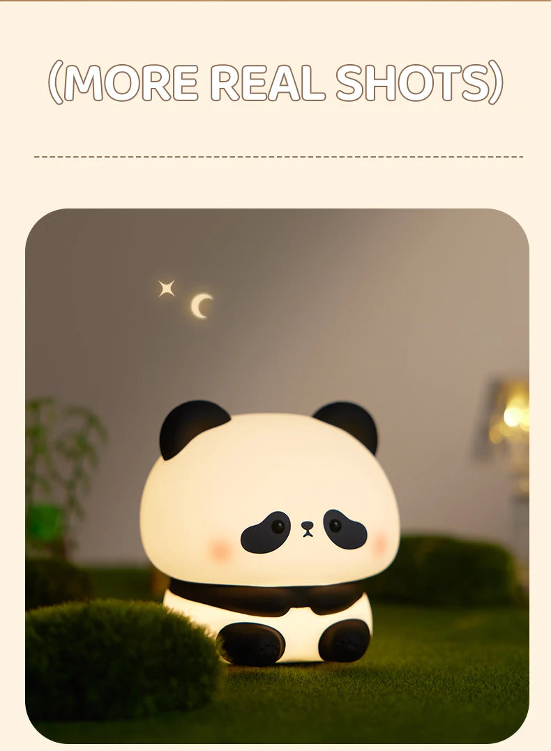 Panda Silicone Night Light