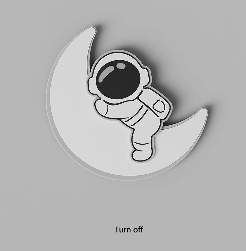 Panda Astronaut Wall Light