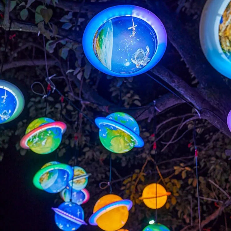 Galaxy Planet Pendant Light