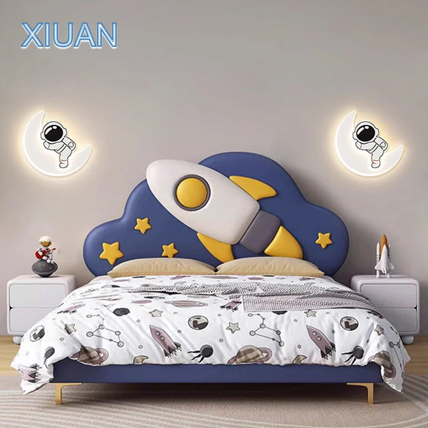 Panda Astronaut Wall Light