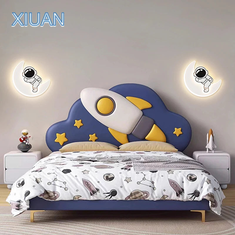 Panda Astronaut Wall Light