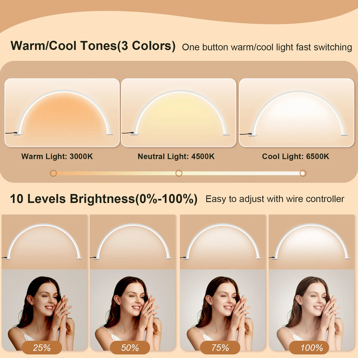 U-Shaped LED Nail Lamp