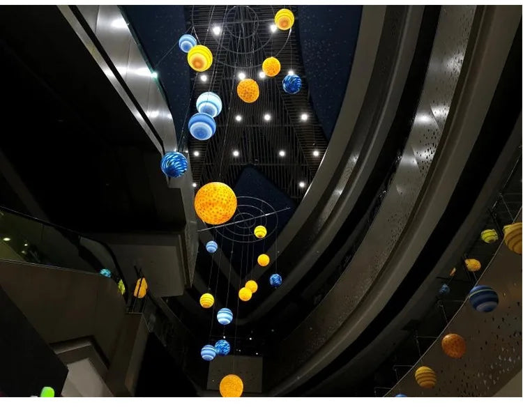 Planetary LED Ceiling Lamp