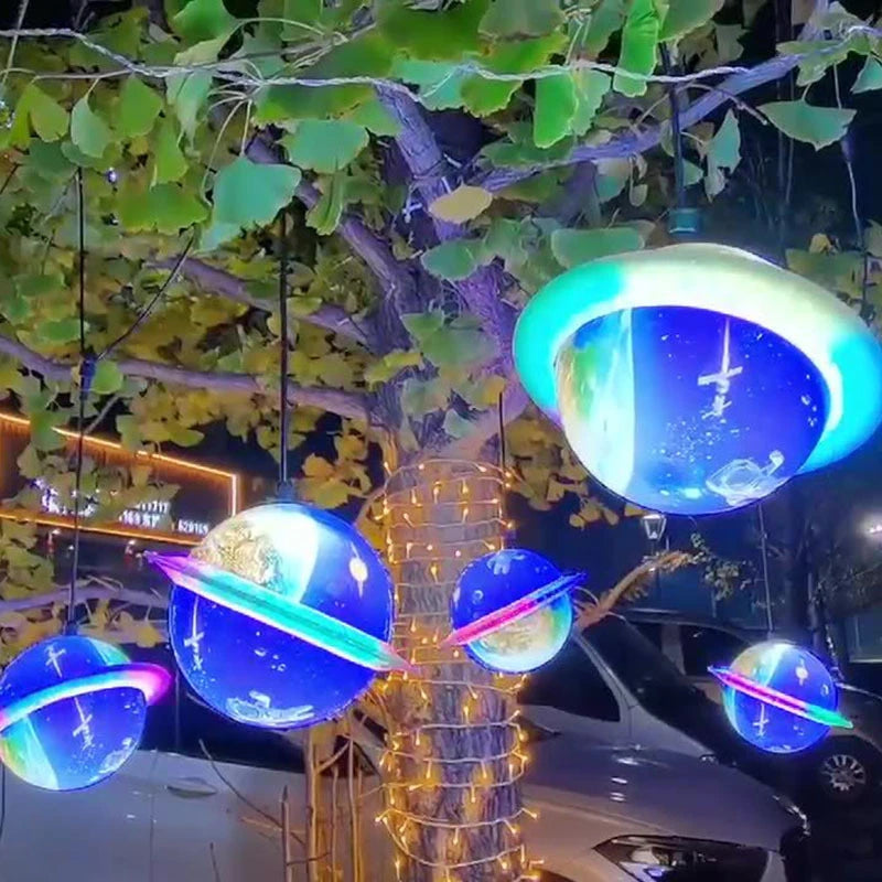 Galaxy Planet Pendant Light