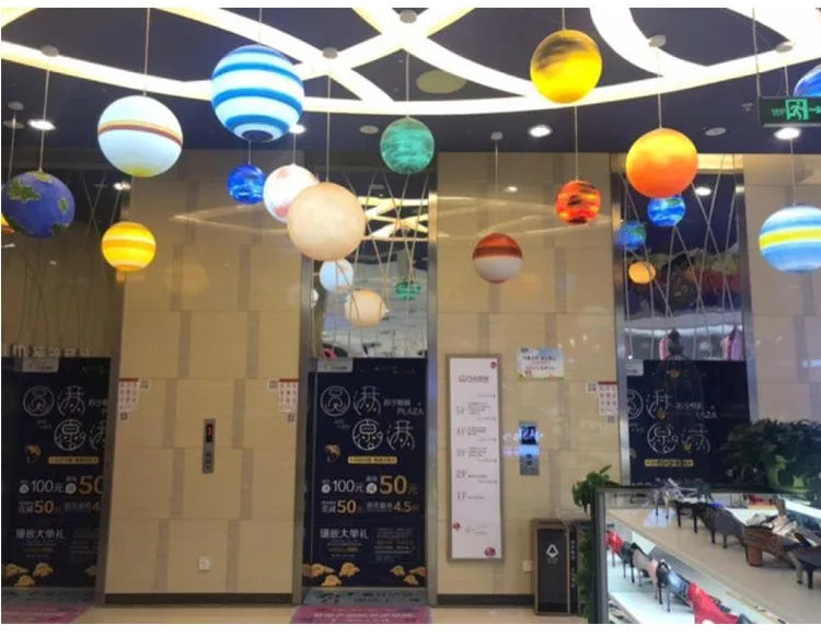 Planetary LED Ceiling Lamp
