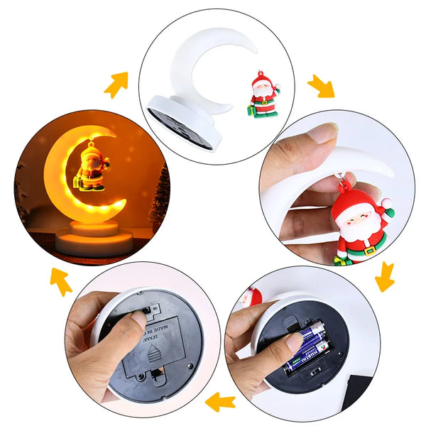 Christmas LED Night Lamp