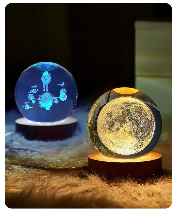 Astronaut Galaxy Night Light