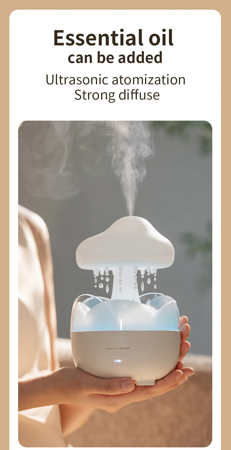 Mushroom Aroma Diffuser Light