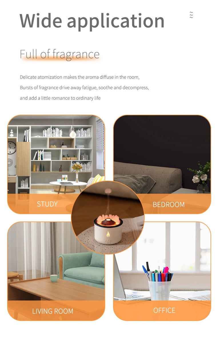 Flame Aroma Diffuser