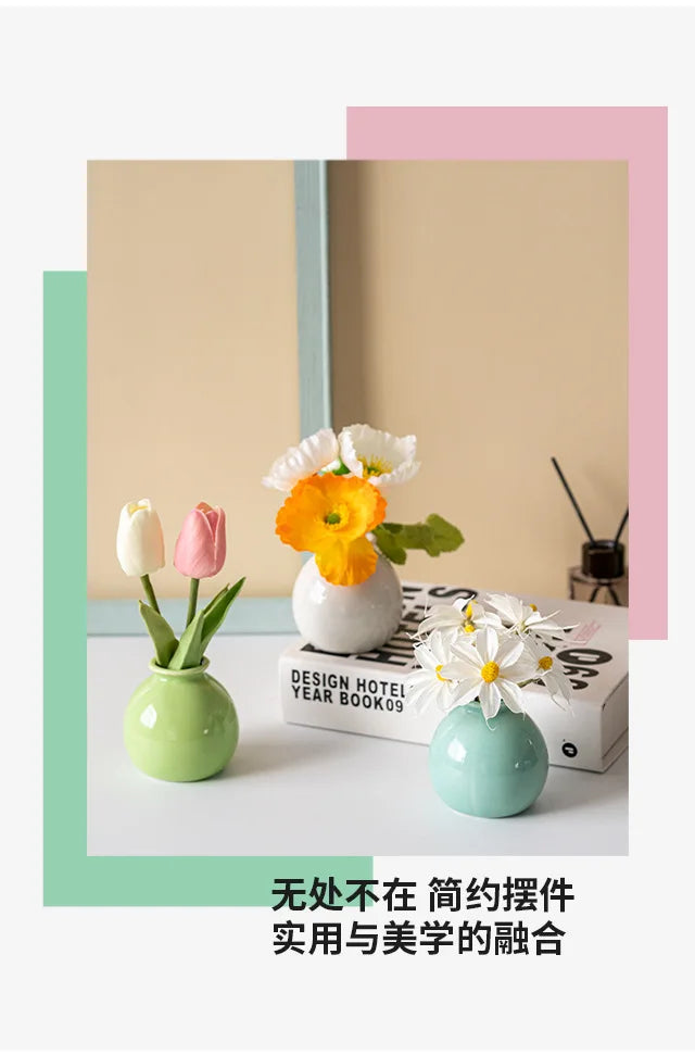 Nordic Ceramic Flower Vase