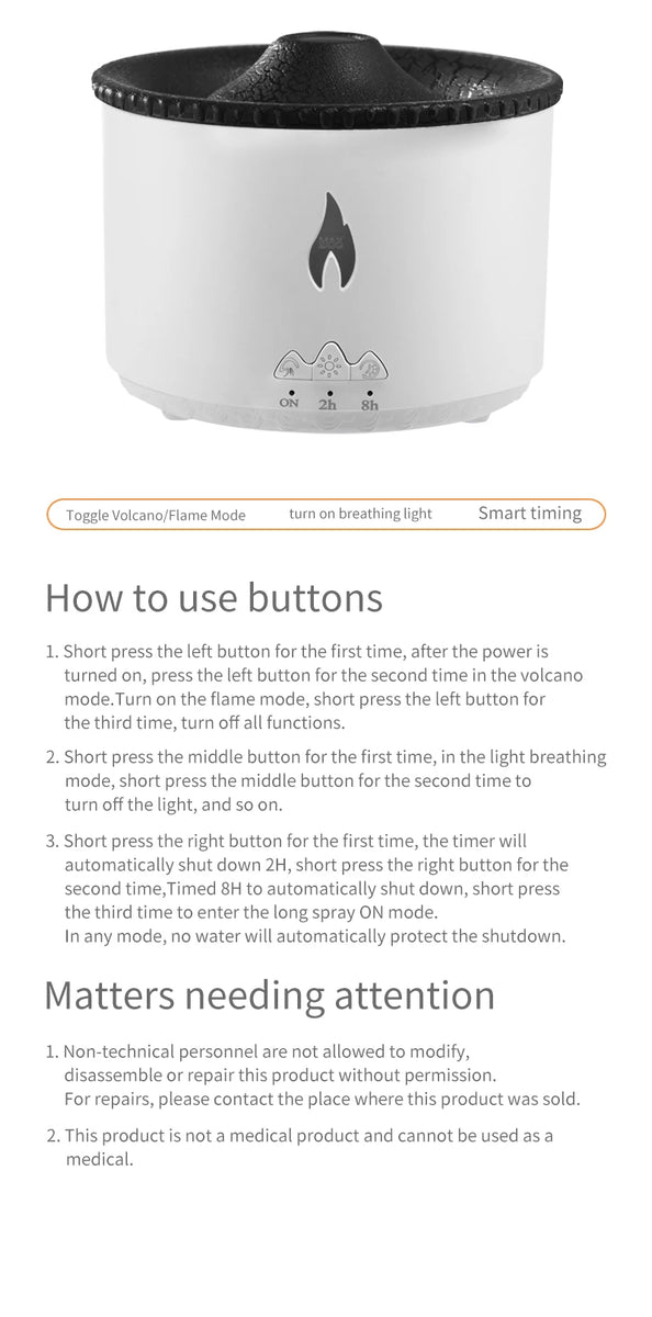 Flame Aroma Diffuser