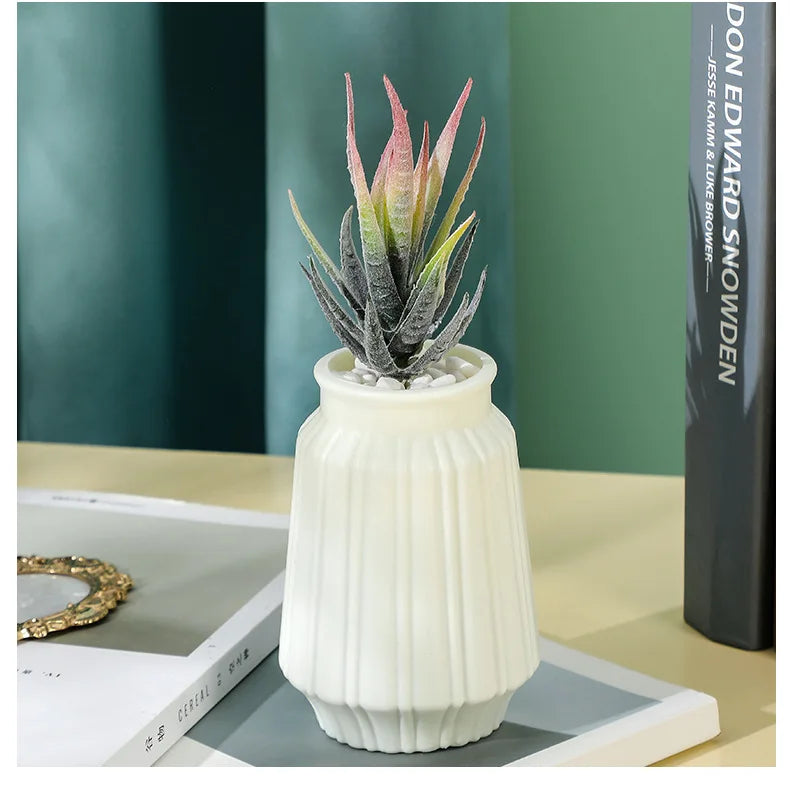 Nordic Floral Vase Decor