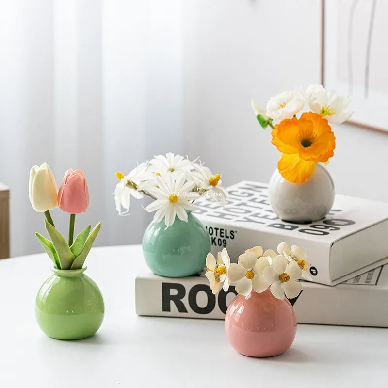 Nordic Ceramic Flower Vase