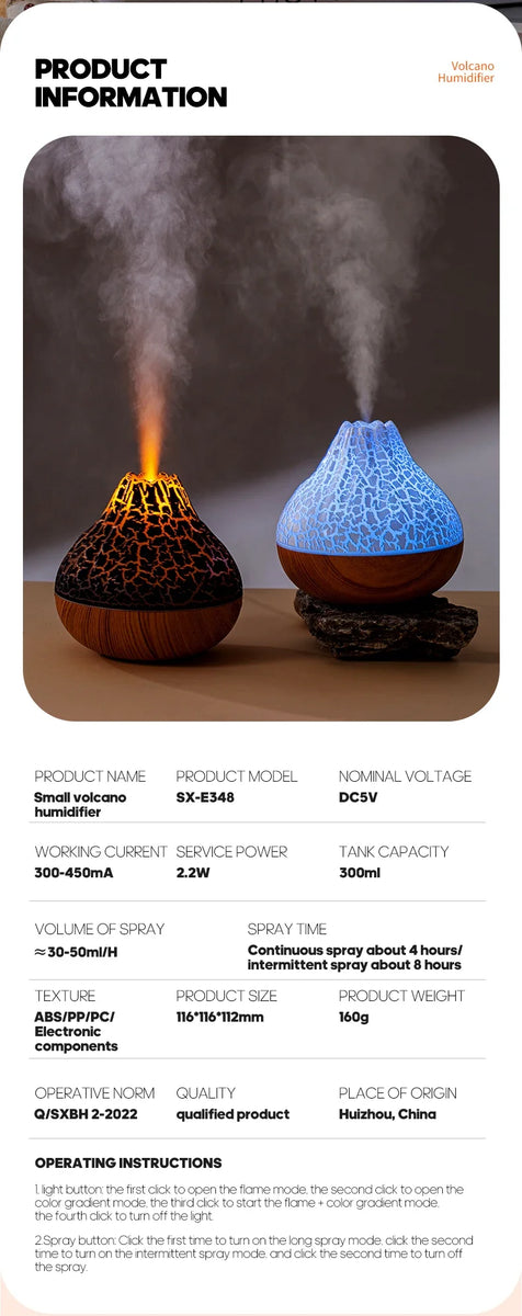 Volcano Air Humidifier