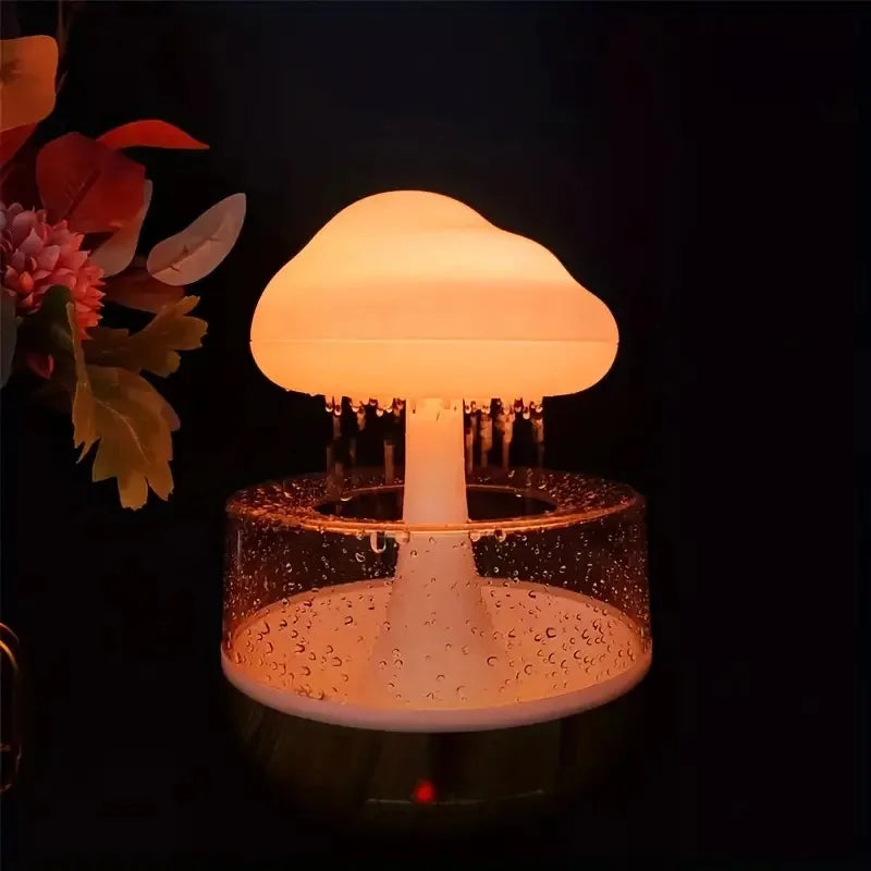 Colorful Mushroom Rain Humidifier