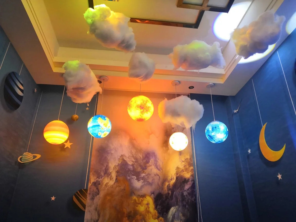 Planetary LED Ceiling Lamp