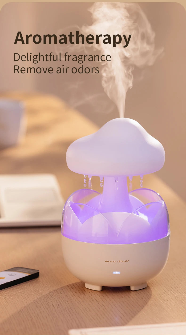 Mushroom Aroma Diffuser Light