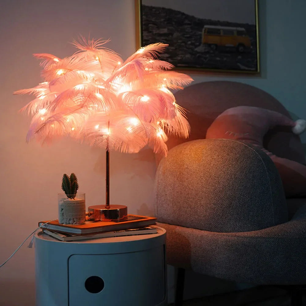 Feather Touch LED Lamp