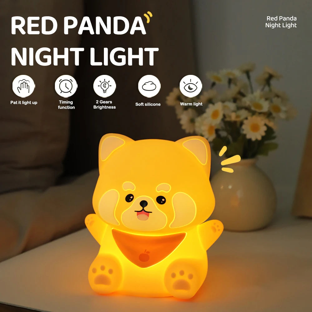 LED Red Panda Lamp