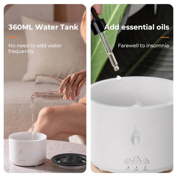 Flame Aroma Humidifier