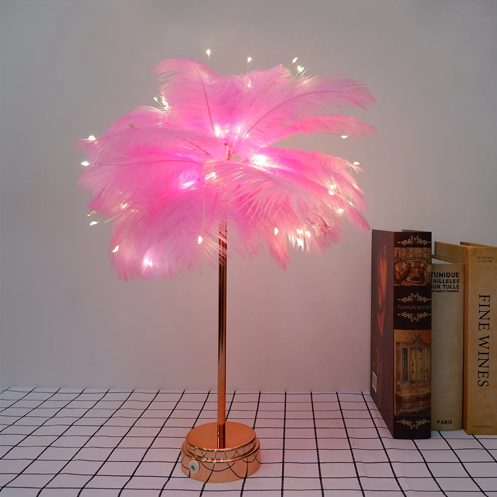 Feather Touch LED Lamp