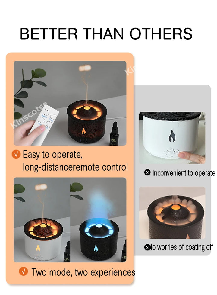 Volcano Flame Aroma Diffuser