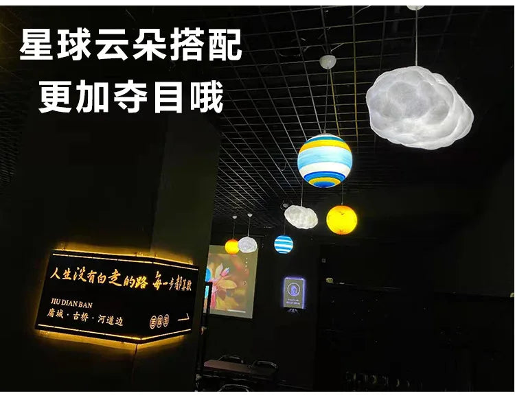 Planetary LED Ceiling Lamp