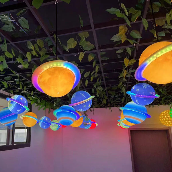 Galaxy Planet Pendant Light