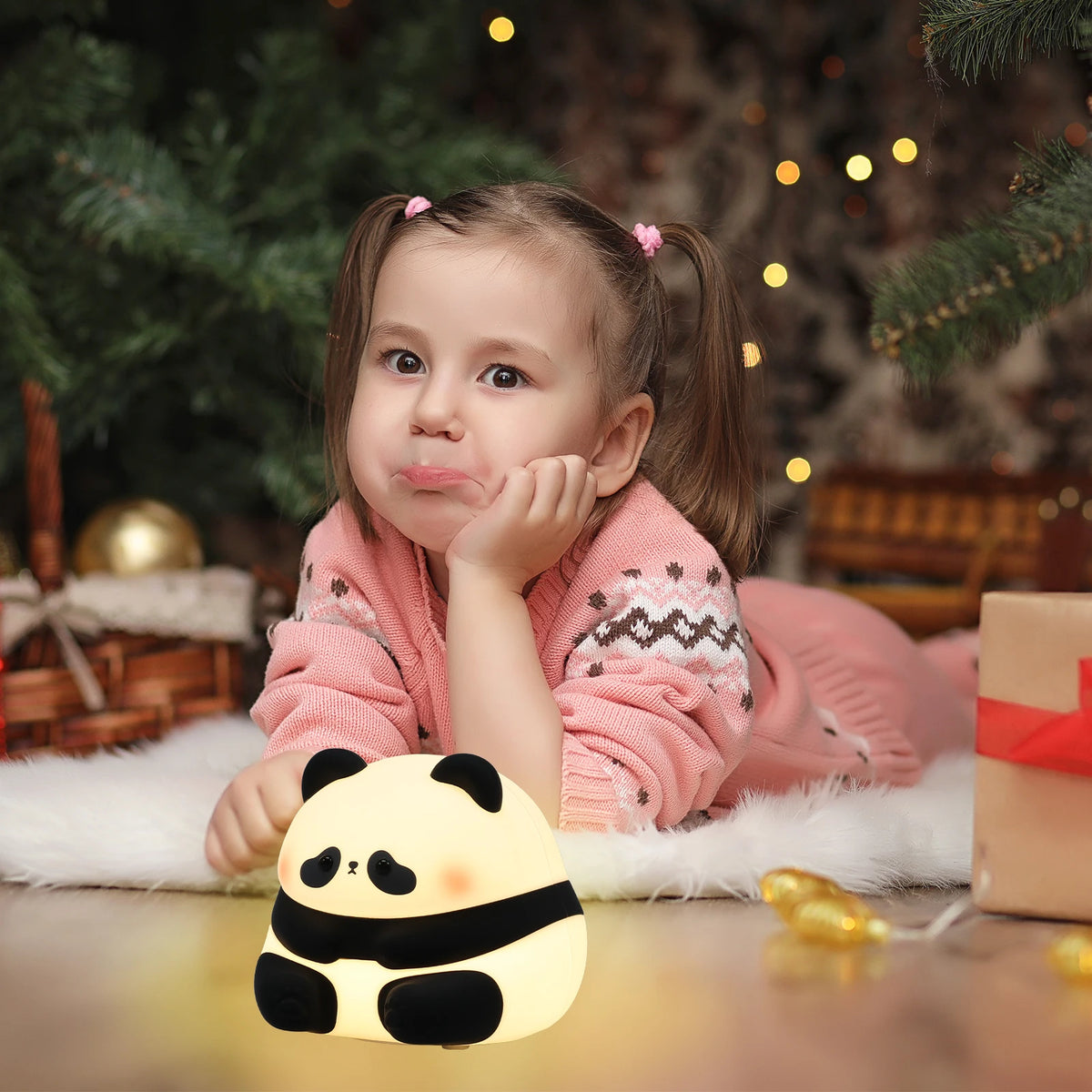 Cute Panda Night Light
