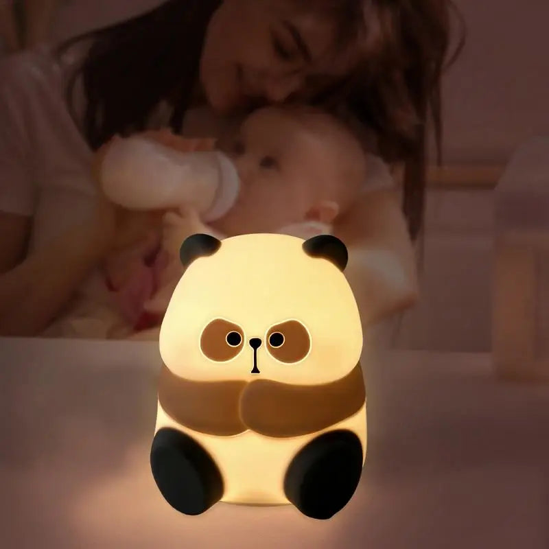 Panda Silicone Night Light