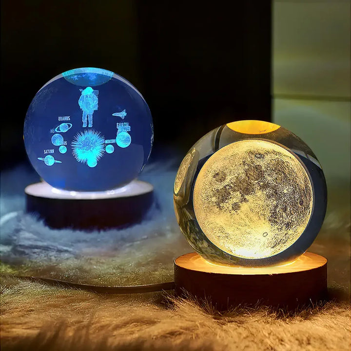 Astronaut Galaxy Night Light