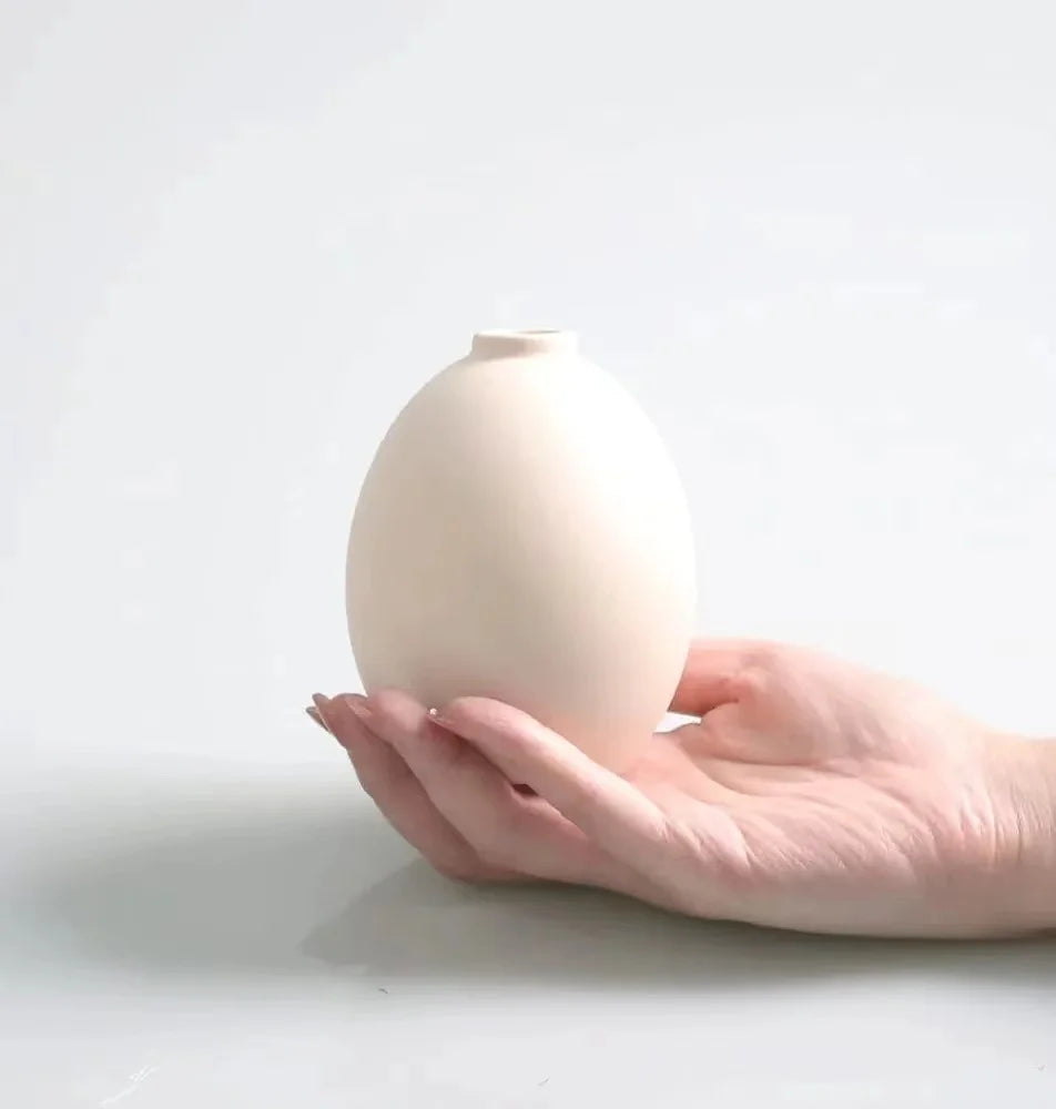 Nordic Ceramic Vase Decor