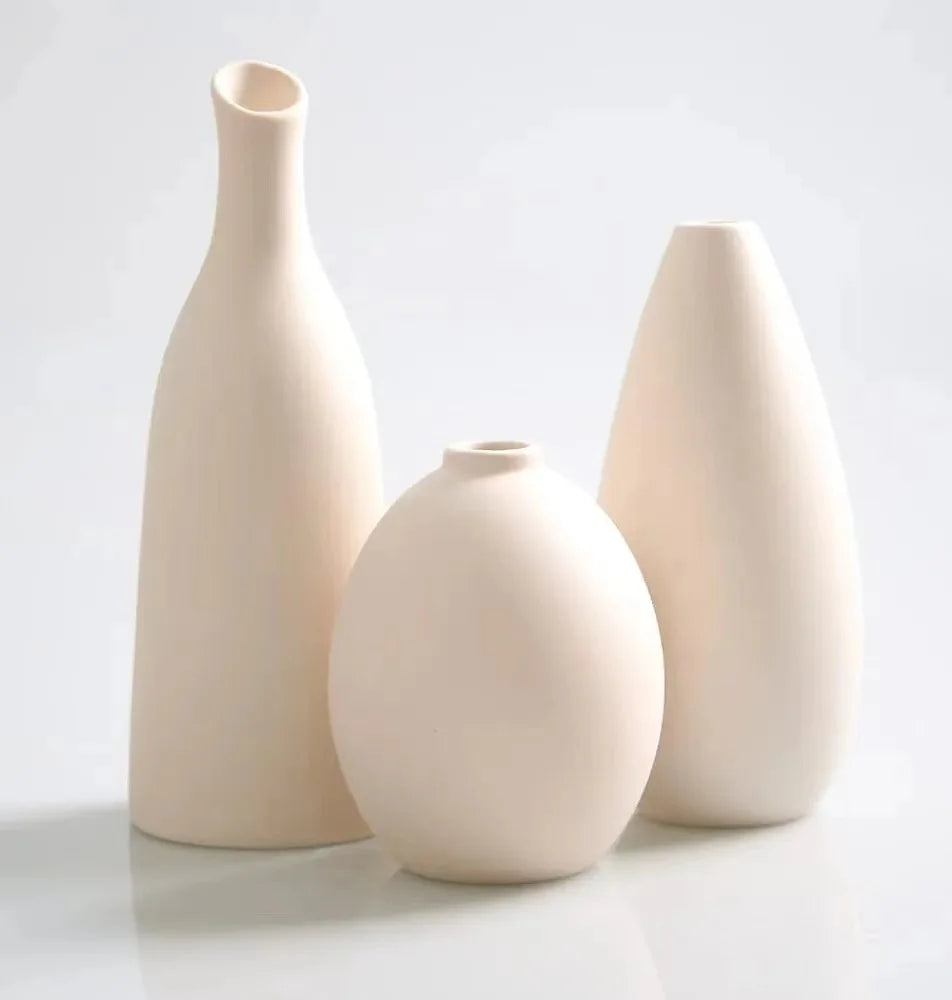 Nordic Ceramic Vase Decor